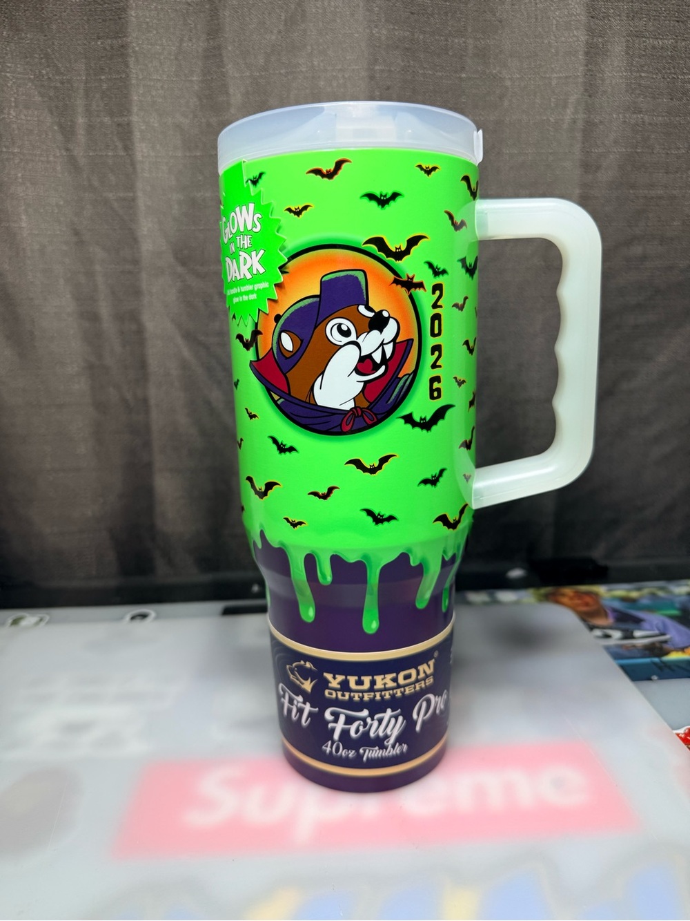 2026 NEW Buc-ee’s Halloween Glow N' The Dark Tumbler 40oz New